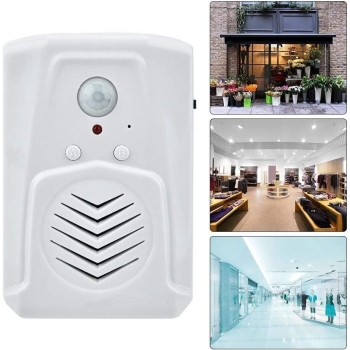 Bezprzewodowy czujnik ruchu PIR dzwonek powitalny alarm USB [22240000401]